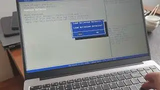 Check the system hard drive information in BIOS and reset the BIOS settings.