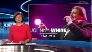 Christoff - VTM Nieuws- Overlijden Johnny White (14/01/2014)