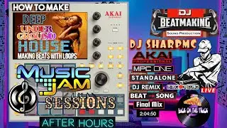 AKAI MPC ONE - #345 Hunting for Beats: Deep House, after hours session#DJ_SharpMC_LIVE,#MPC,#MPC_ONE