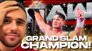 JOHN CENA È FINALMENTE GRAND SLAM CHAMPION! - HIGHLIGHT RAW