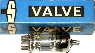 Unboxing A Mullard PCC189 VHF Double Triode Vacuum Tube #UnboxingVintageElectronicComponents