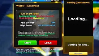 (Unedited) 130+M Dmg in Week 4 Tournament (Traitless, Boss waves, magic town) | Anime Adventures
