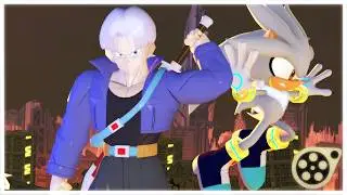 TRUNKS VS SILVER | [FIGHT ANIMATION]