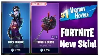 Fortnite NEW Dark Bomber Skin Gameplay!
