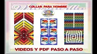 PASO UNO COLLAR PARA HOMBRE EN TELAR EXPANDIBLE