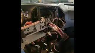 Installing the radio Pioneer Mercedes-Benz Vito W639 W447 Viano Sprinter VW Crafter