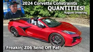 ACTUAL '24 CORVETTE CONSTRAINT QUANTITIES & ANOTHER DAY WITH A CORVETTE SALESMAN