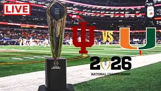Indiana vs Miami Live Stream | 2026 NCAA College Football Playoff Final Full Game