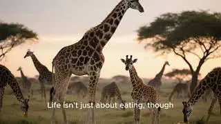 The life of giraffe
