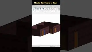 Modify Commands in Revit #shorts #revit #modify #command