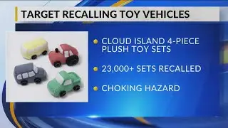 Target recalling thousands of toys due to choking hazard