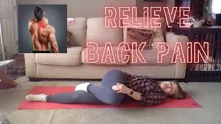 Quick 7-Min Sore Back Relief Yoga Stretches | Gentle For Lower Back Pain Relief (Beginner-Friendly)