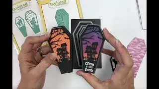 How to Assemble Taylored Expressions' Coffin Treat Boxes