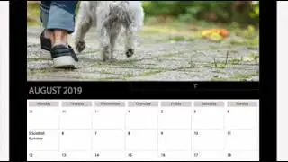 Christographer 2019 A3 Calendar 1st Draft