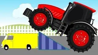 Sports Tractor and obstacle course