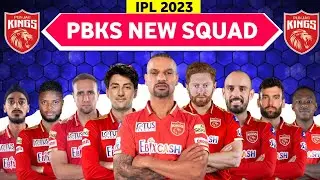 IPL 2023 - Punjab Kings Full Squad | PBKS Probable Squad For IPL 2023 | PBKS 2023 squad