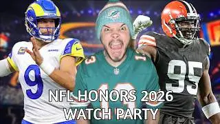 NFL HONORS 2026 WATCH PARTY!