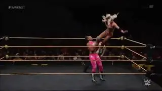 Candice LeRae- Missile Dropkick