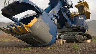 10 Super Powerful Mining Excavators in Action