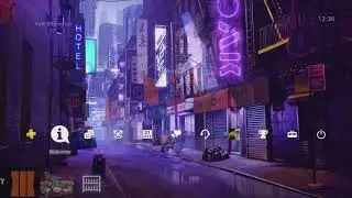 HiQ ACE - CYBERPUNK ALLEY - DYNAMIC THEME - 60FPS
