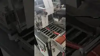 How to print the ribbon rolls automatically by our hot foil stamping machine