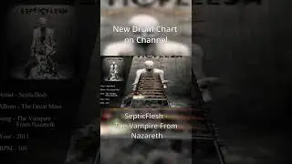 Septicflesh - The Vampire From Nazareth (Drum Chart)  #metal #drumchart
