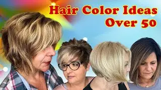 Hair colors for women over 60 with short hair in 2022-2023