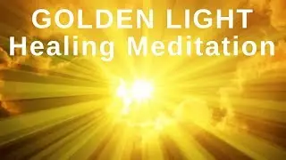 HEAL while you SLEEP ★ Golden Light Healing Meditation