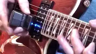 Bagpipe using an EBow