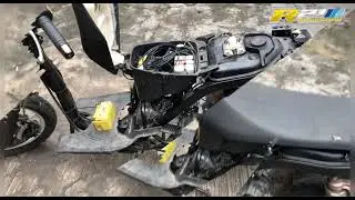 [PEMBALAP ROBY RIZALDI GARAP MOTOR BALAP] BEAT KARBU UPGRADE INJEKSI PART2.........