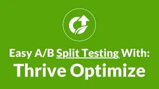 How To A/B Split Test With Thrive Optimize - Real Example - MichaelPitluk.com