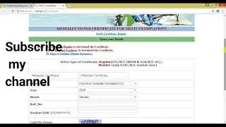 How To Download CCC Certificate