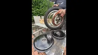 Unicycle Wheel Bearings Fitted