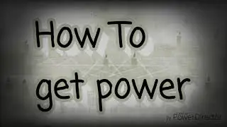 How to get power???  Magic Spell