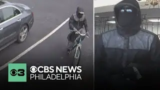 Bike-riding bank robber demands money with a gun in Bridgeton, New Jersey
