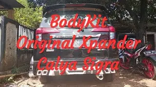 Modifikasi BodyKit Original Xpander Calya Sigra