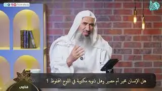 هل الإنسان مخير أم مصير وهل ذنوبه مكتوبة في اللوح المحفوظ ؟