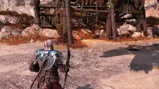 God Of War Ragnarok Kill the Ormr Dragon Beach Svartalfheim