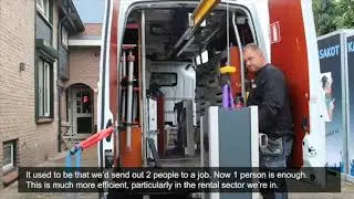 MAD EasyLoad: loading crane on van