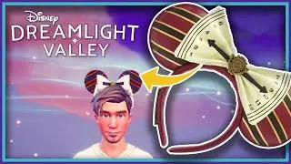 Custom Tower of Terror Minnie Mouse Ears Headband (Loungefly) - Disney Dreamlight Valley
