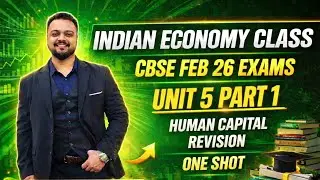 UNIT 5 /INDIAN ECONOMY / CBSE CLASS 12TH /REVISION /#class12th #class12theconomics #cbseboard #cbse