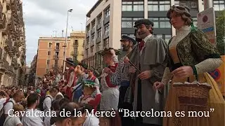 Cavalcada de la Mercè “Barcelona es mou” - La Mercè (24/9/2022)