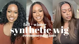 Fall/Winter Synthetic Wig Recommendations! | @TheHeartsandcake90 (short video)