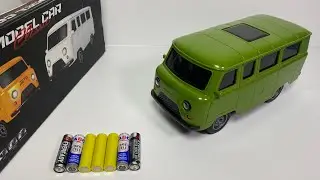 Unboxing Retro R/C VW Combi Classic Car Scale 1:24