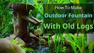 Diy Wooden Fountain