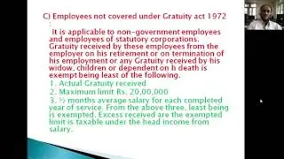 Partially exempted Incomes