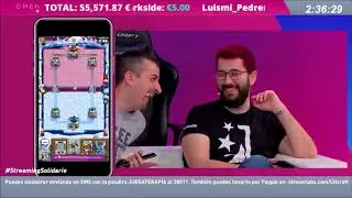 Alexelcapo y PIPO en stream L3tcraft 2017