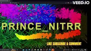 Text Glowing Canvas Animation