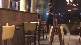 FAKE EMPLOYEE AT MCDONALD'S PRANK (THE GUY WAS SO SCARY)