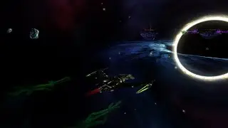 Battling Near a Micro Quasar